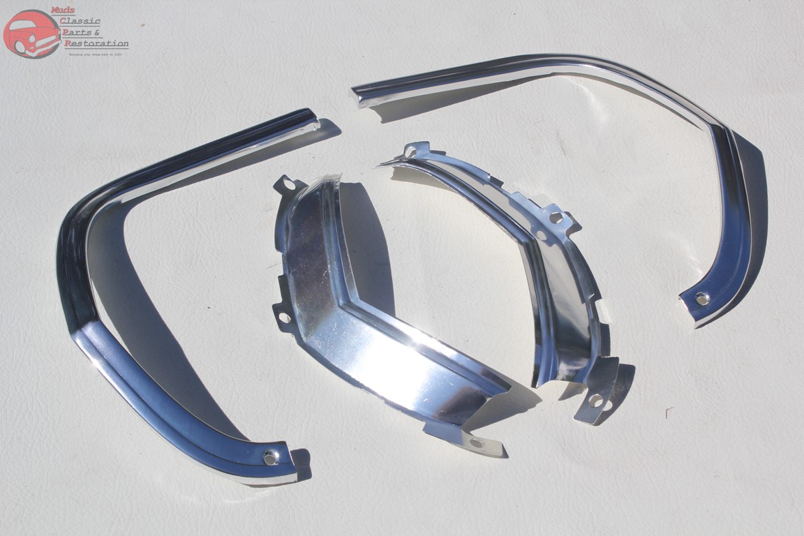 thumbnail image 2 of Complete Set Of 65 Chevelle & El Camino Fender Eyebrow Molding Trim By I-5 Classic Chevy 2 of 6
